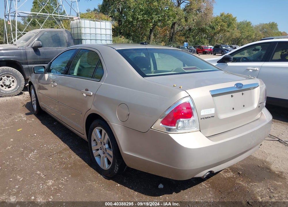 2007 FORD FUSION SEL VIN: 3FAHP08187R180050