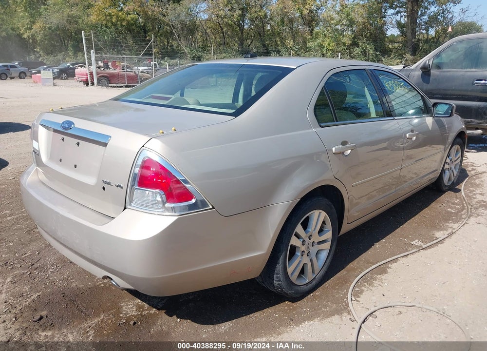 2007 FORD FUSION SEL VIN: 3FAHP08187R180050