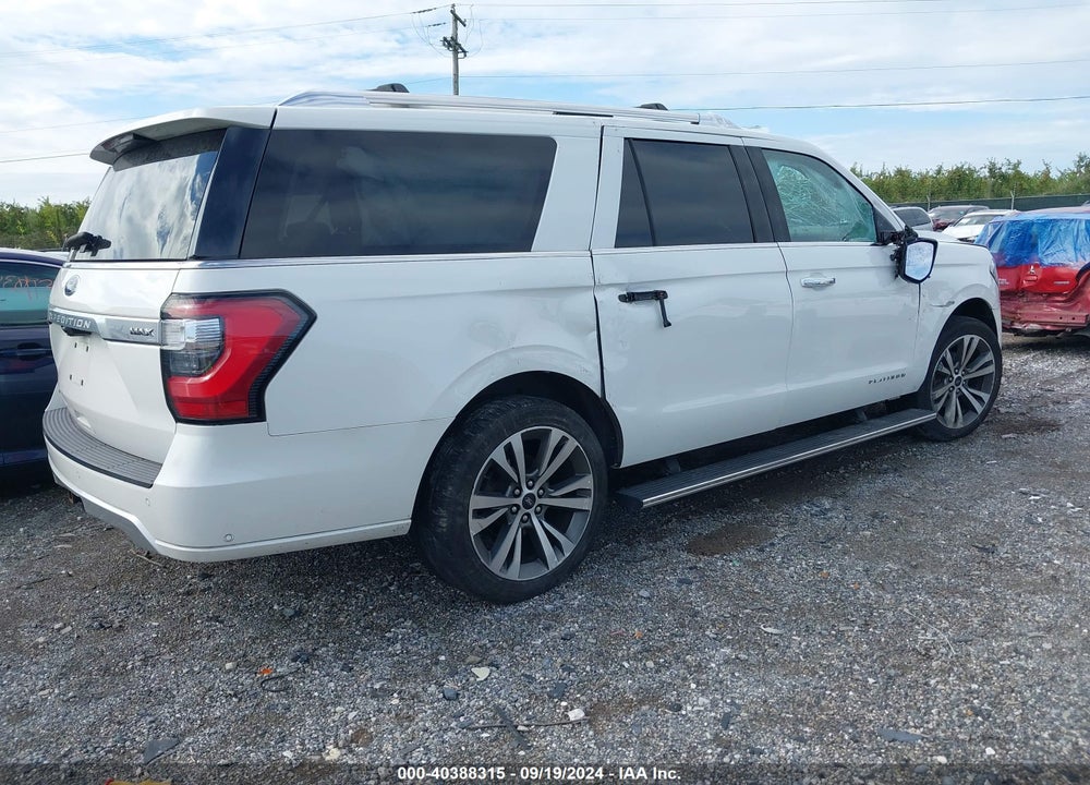 2020 FORD EXPEDITION PLATINUM MAX VIN: 1FMJK1MT8LEA35803