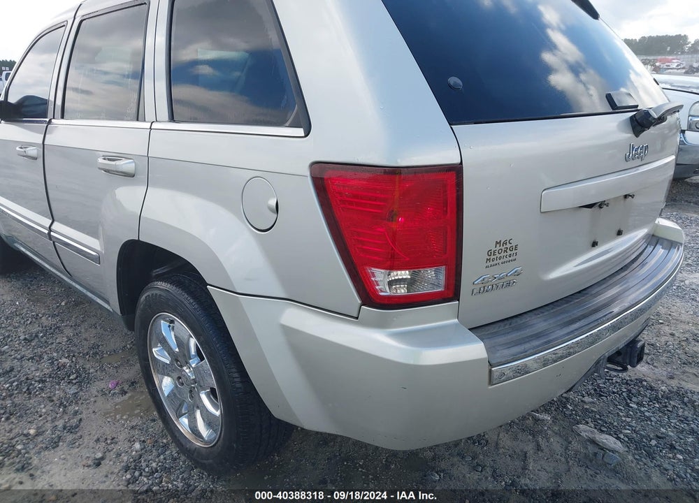 2008 JEEP GRAND CHEROKEE LIMITED VIN: 1J8HR58N98C208239