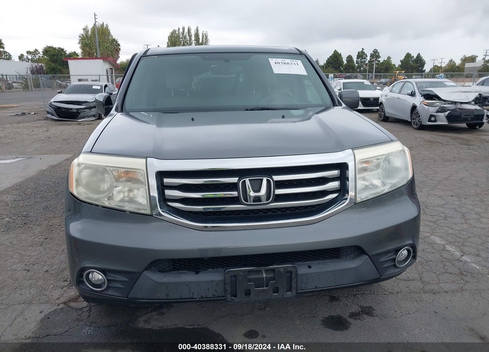 2013 HONDA PILOT EX-L VIN: 5FNYF4H5XDB038657