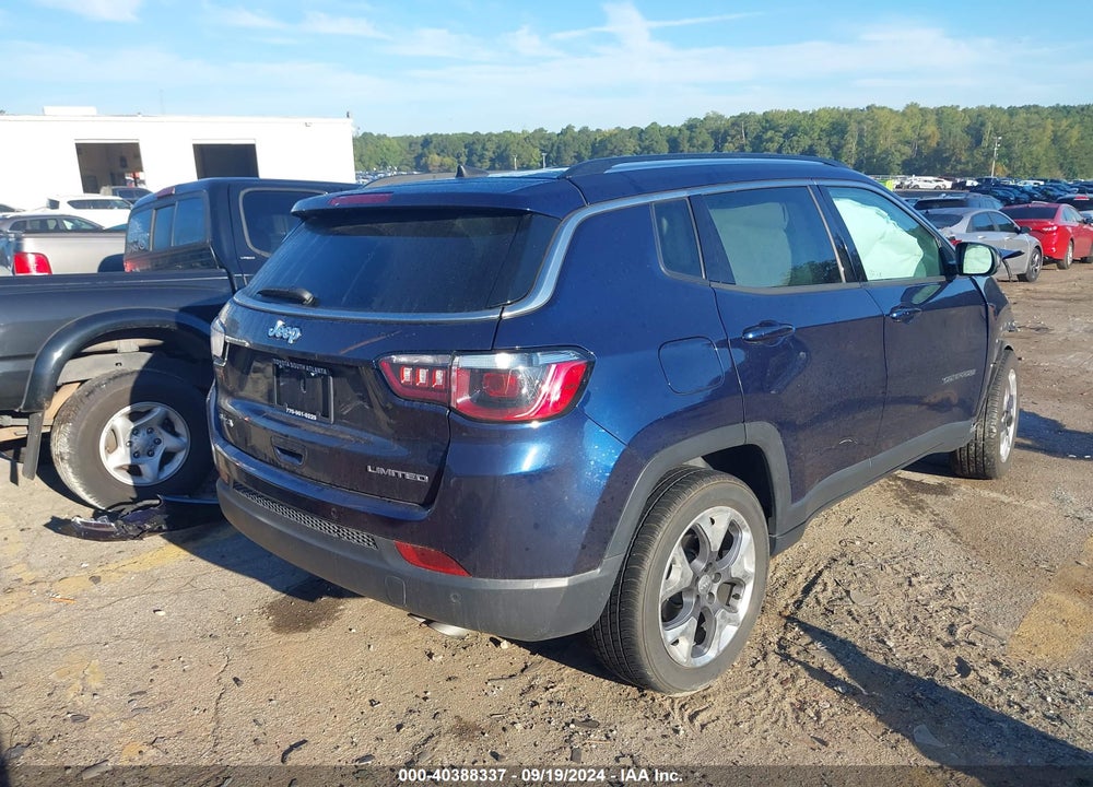 2021 JEEP COMPASS LIMITED 4X4 VIN: 3C4NJDCB8MT550241