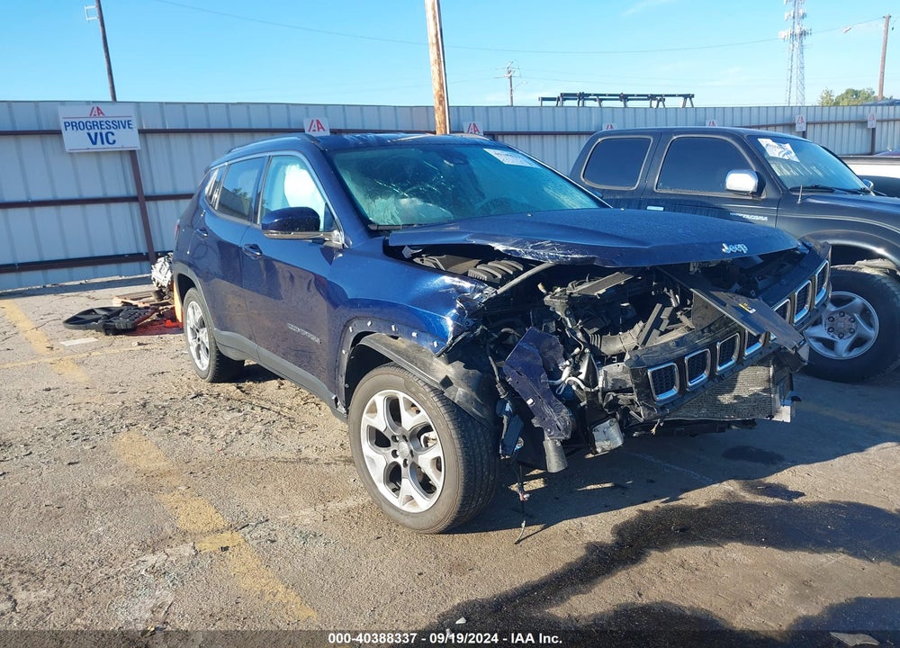 2021 JEEP COMPASS LIMITED 4X4 VIN: 3C4NJDCB8MT550241