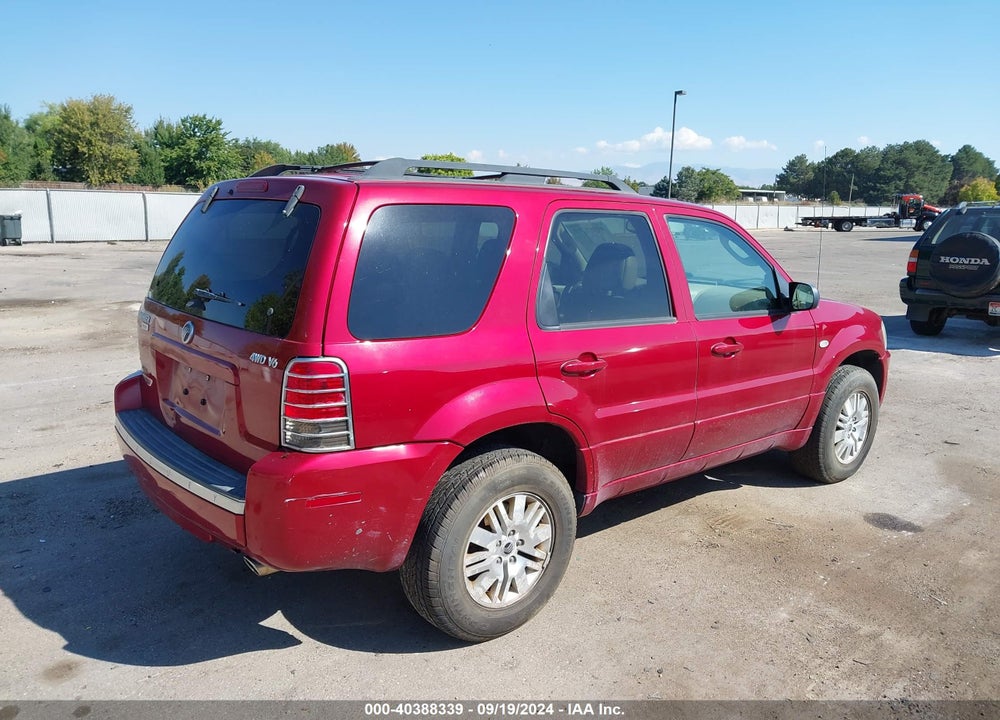 2005 MERCURY MARINER LUXURY/PREMIER VIN: 4M2YU57145DJ29176
