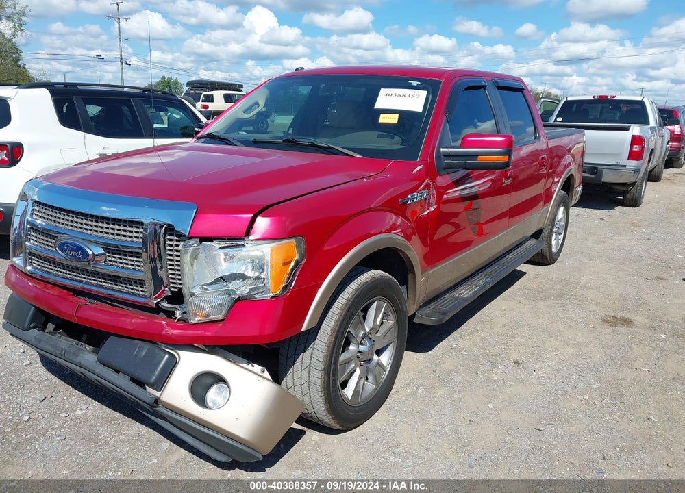 2011 FORD F-150 LARIAT VIN: 1FTFW1CF7BFB09344