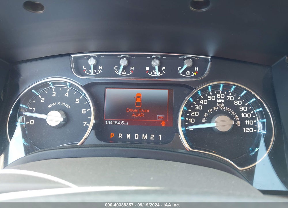 2011 FORD F-150 LARIAT VIN: 1FTFW1CF7BFB09344