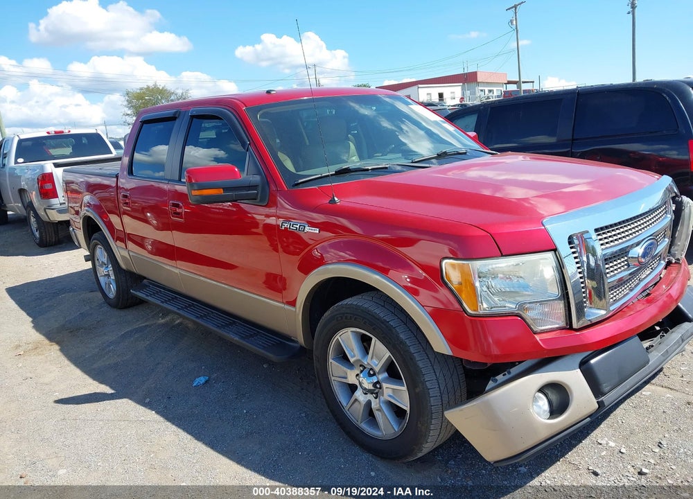 2011 FORD F-150 LARIAT VIN: 1FTFW1CF7BFB09344