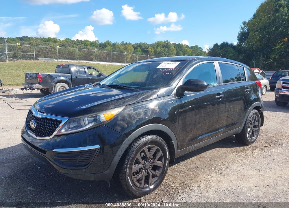 2016 KIA SPORTAGE LX VIN: KNDPBCAC4G7803236