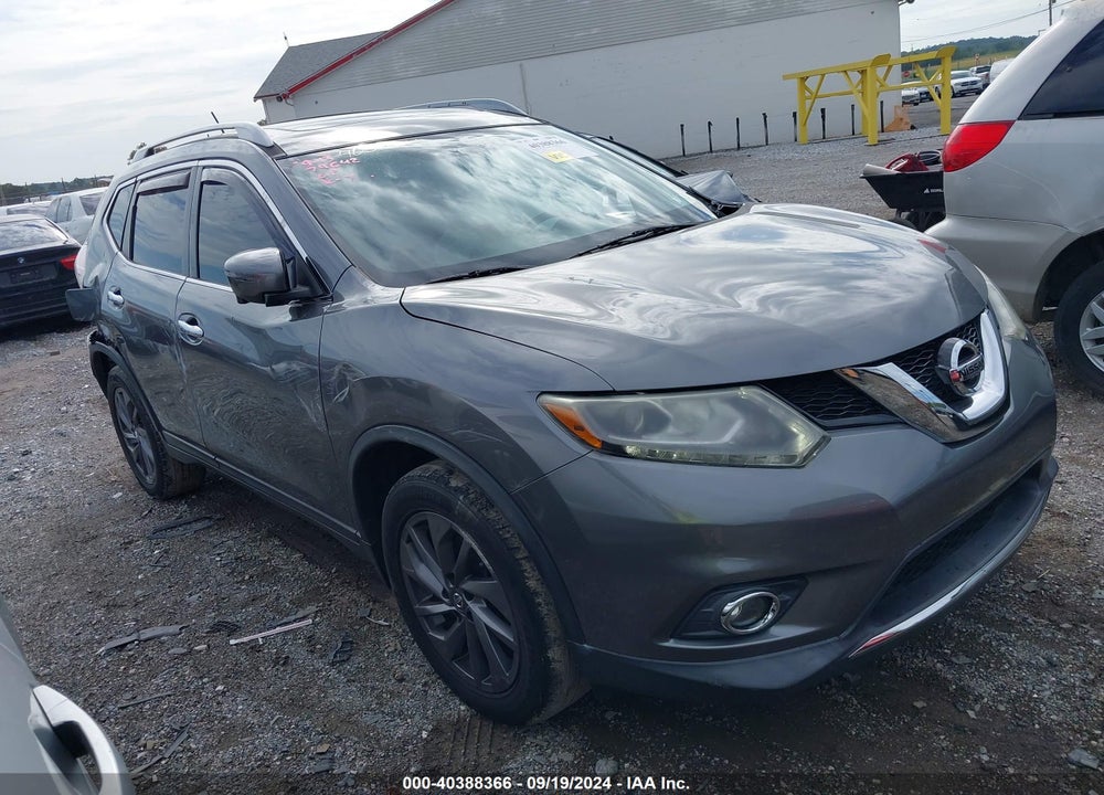 2016 NISSAN ROGUE SL VIN: 5N1AT2MV7GC839094