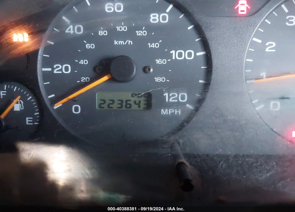 2000 SUBARU FORESTER S VIN: JF1SF6555YG718814