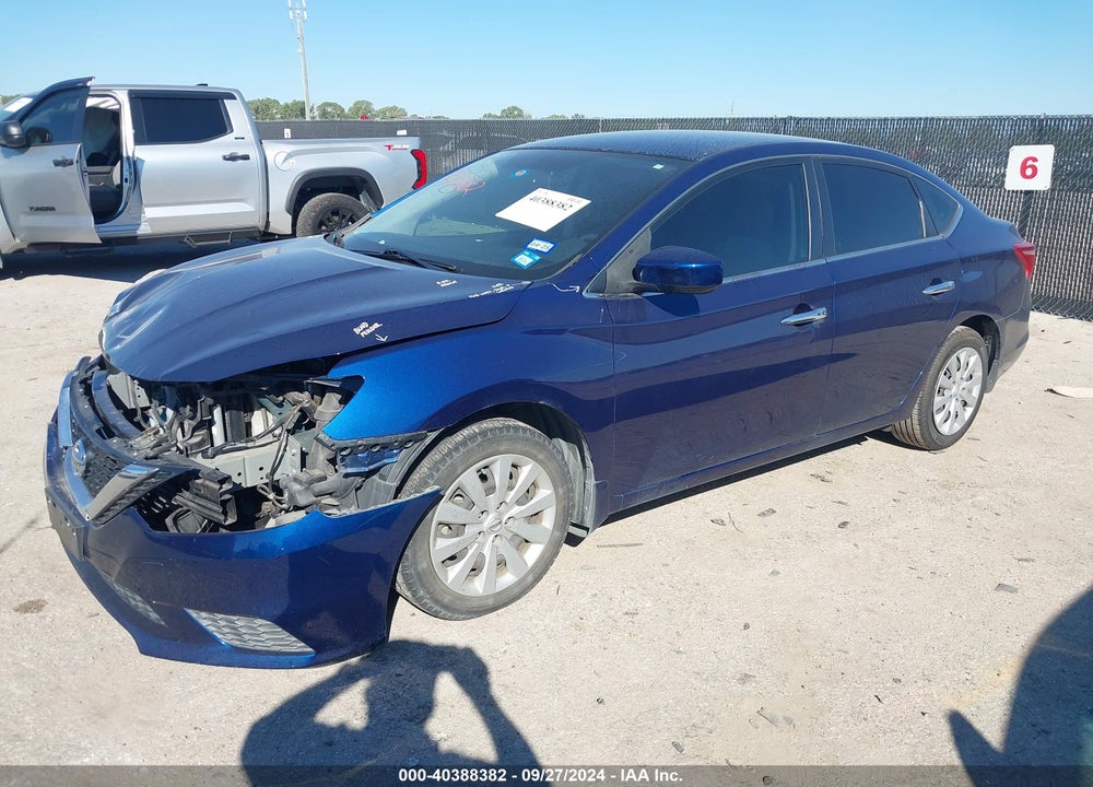 2016 NISSAN SENTRA SV VIN: 3N1AB7AP4GY261881