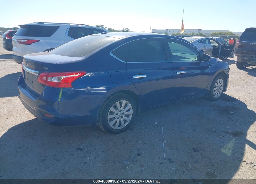 2016 NISSAN SENTRA SV VIN: 3N1AB7AP4GY261881
