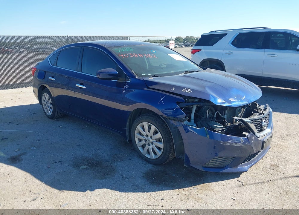 2016 NISSAN SENTRA SV VIN: 3N1AB7AP4GY261881