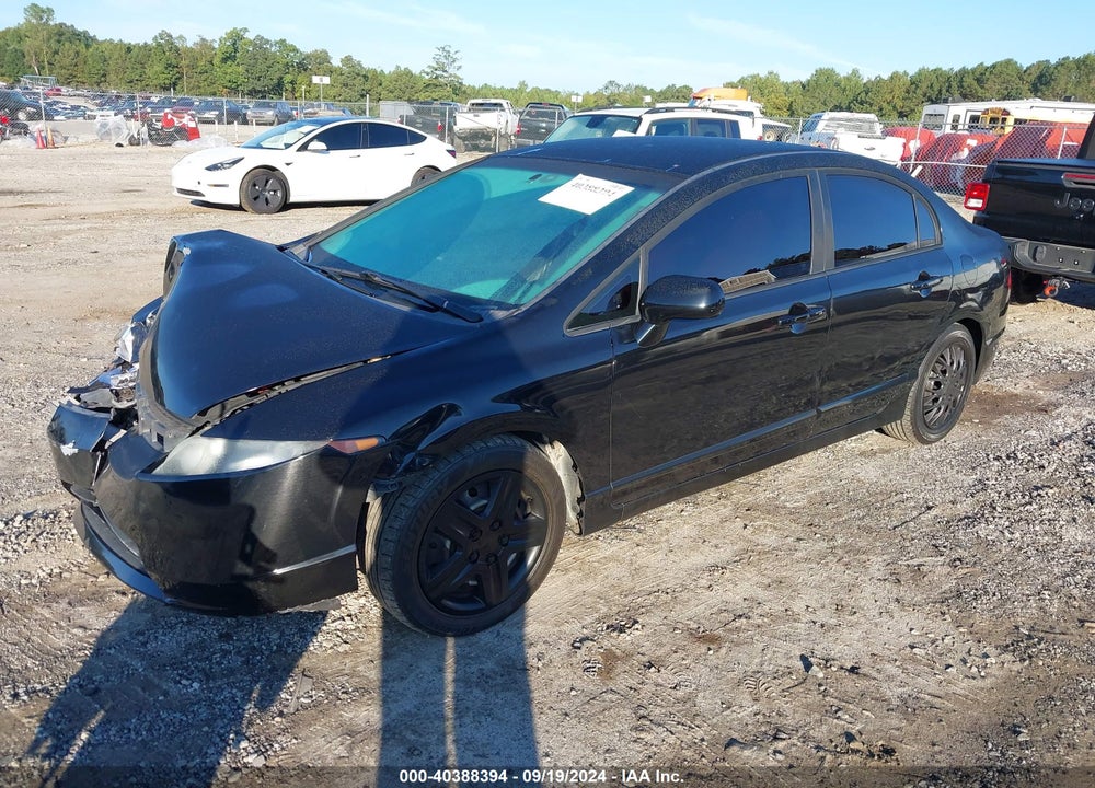 2008 HONDA CIVIC LX VIN: 1HGFA16528L011190