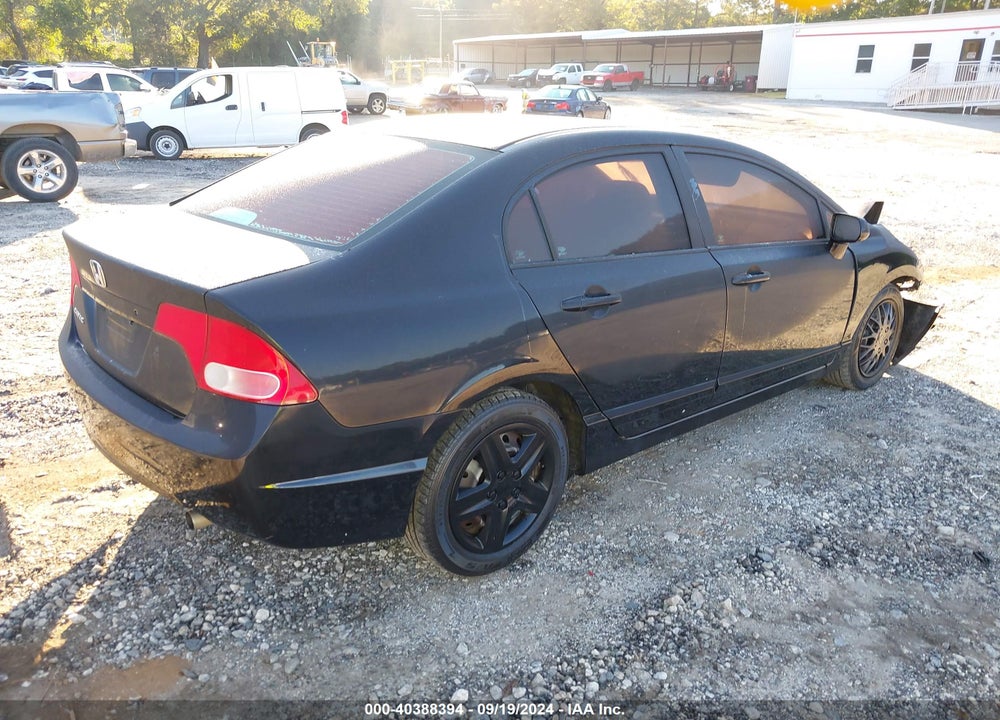 2008 HONDA CIVIC LX VIN: 1HGFA16528L011190