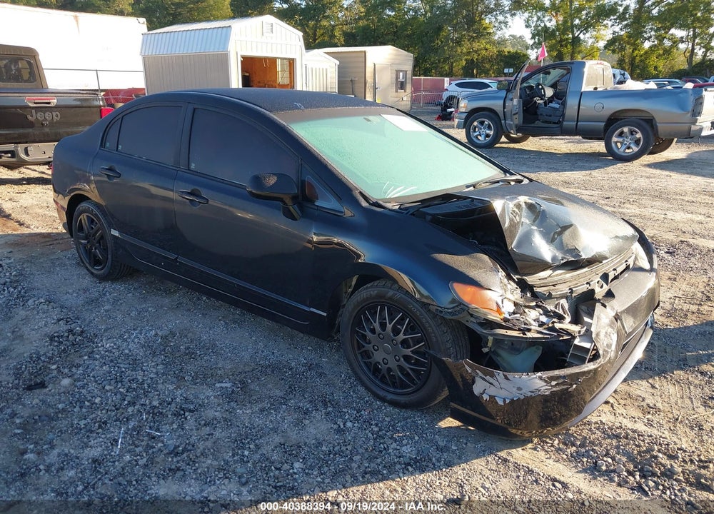 2008 HONDA CIVIC LX VIN: 1HGFA16528L011190