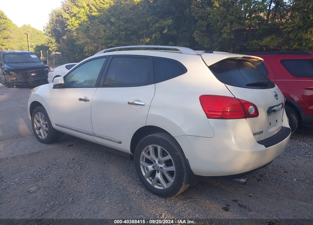 2012 NISSAN ROGUE SV W/SL PKG VIN: JN8AS5MVXCW379161