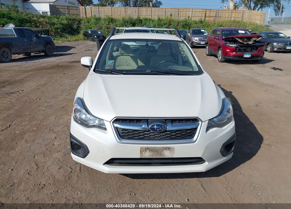 2014 SUBARU IMPREZA 2.0I PREMIUM VIN: JF1GPAC65E8224332