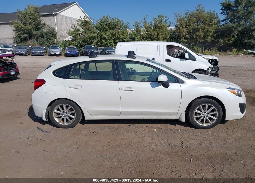 2014 SUBARU IMPREZA 2.0I PREMIUM VIN: JF1GPAC65E8224332