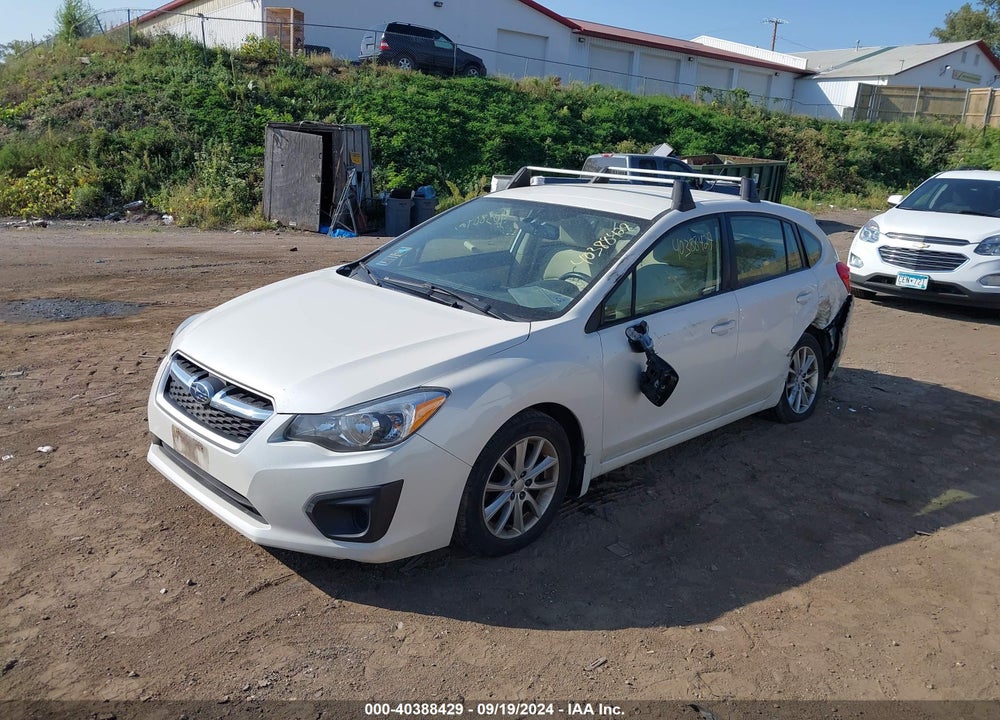 2014 SUBARU IMPREZA 2.0I PREMIUM VIN: JF1GPAC65E8224332