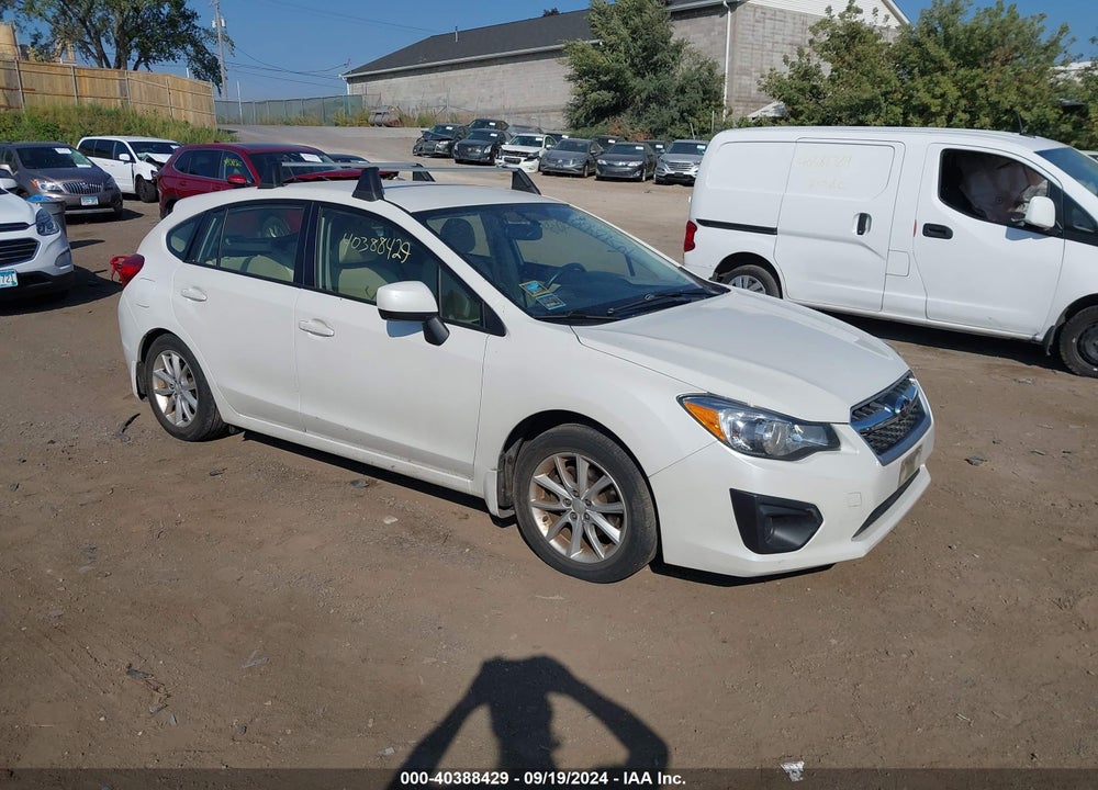 2014 SUBARU IMPREZA 2.0I PREMIUM VIN: JF1GPAC65E8224332