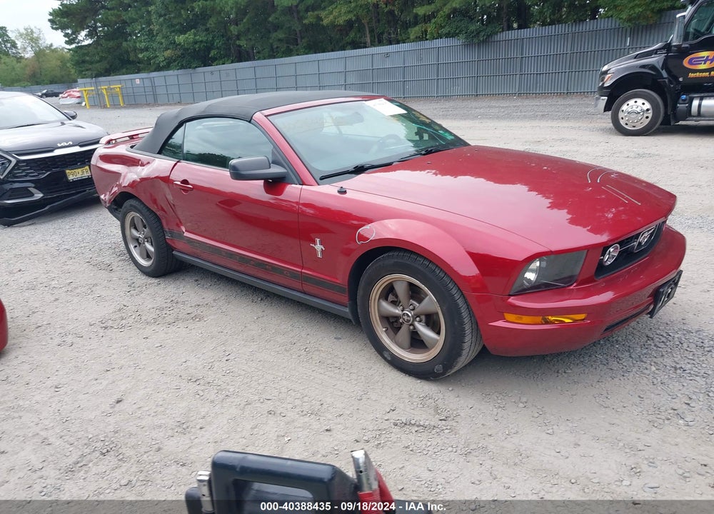 2006 FORD MUSTANG V6 VIN: 1ZVFT84N365125427
