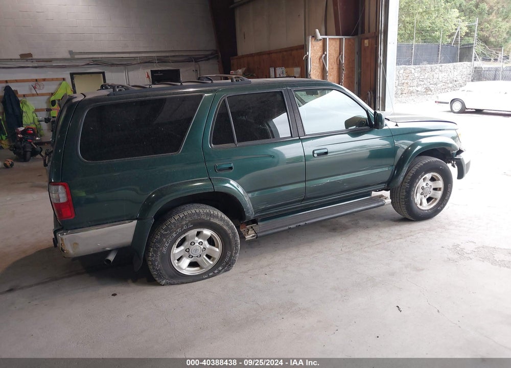 2000 TOYOTA 4RUNNER SR5 V6 VIN: JT3HN86R7Y0313684