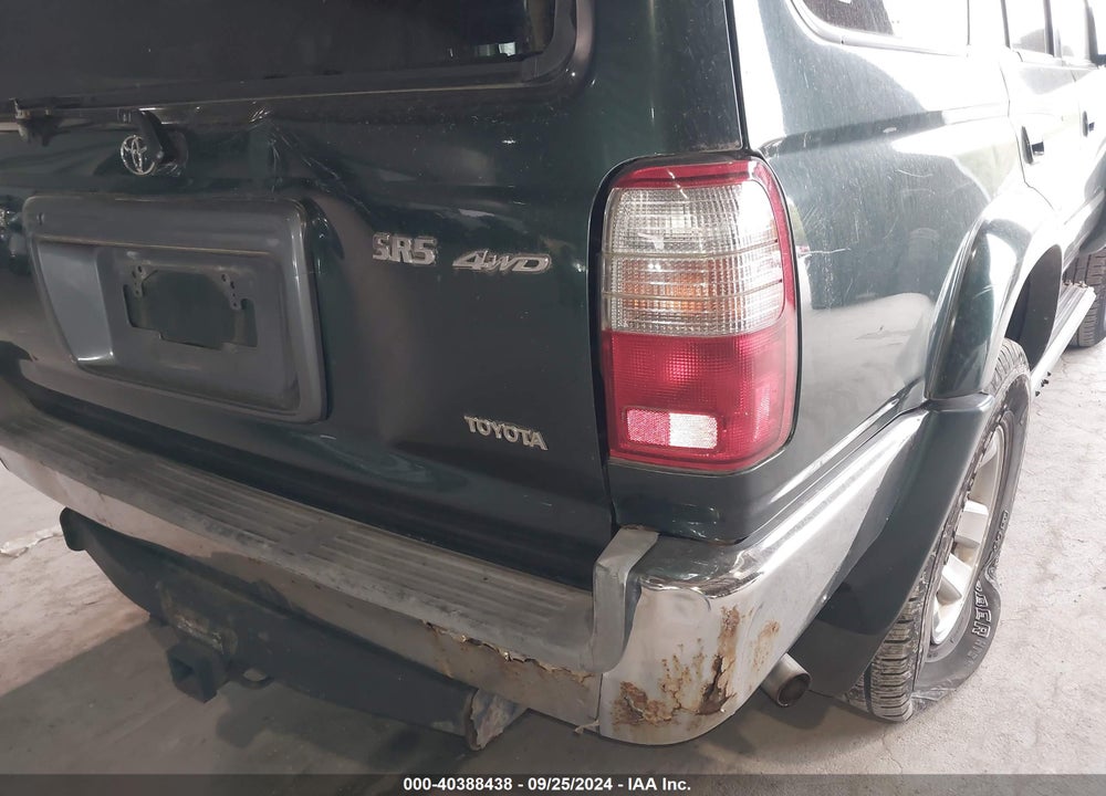 2000 TOYOTA 4RUNNER SR5 V6 VIN: JT3HN86R7Y0313684