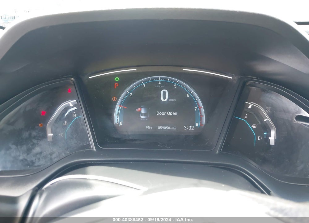 2019 HONDA CIVIC LX VIN: 19XFC2F64KE039841