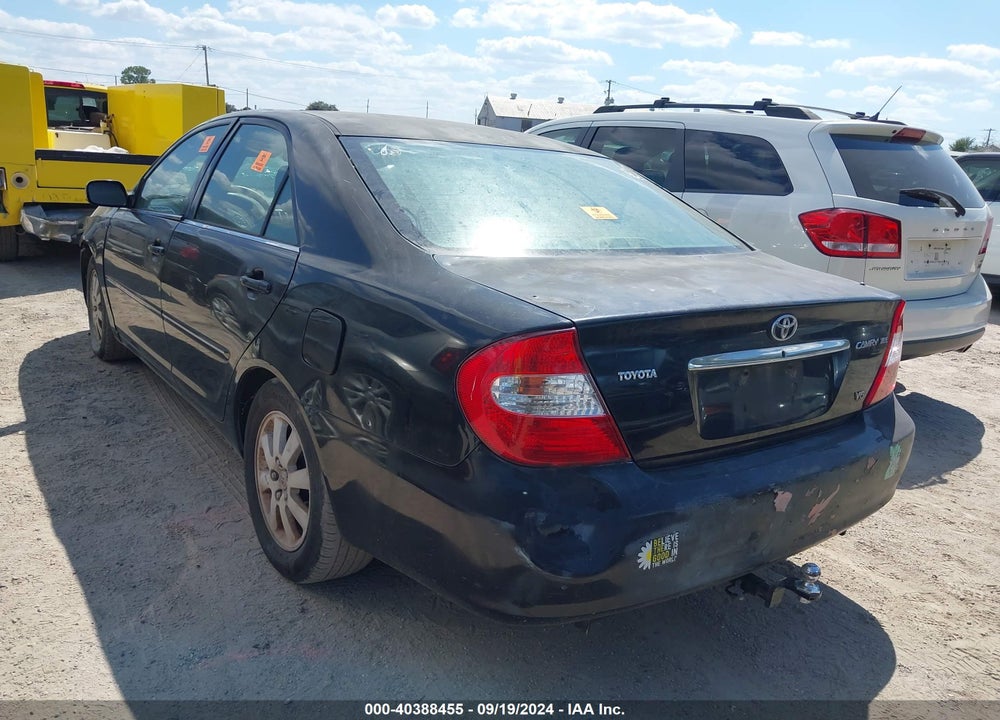 2004 TOYOTA CAMRY XLE V6 VIN: 4T1BF30K54U078696