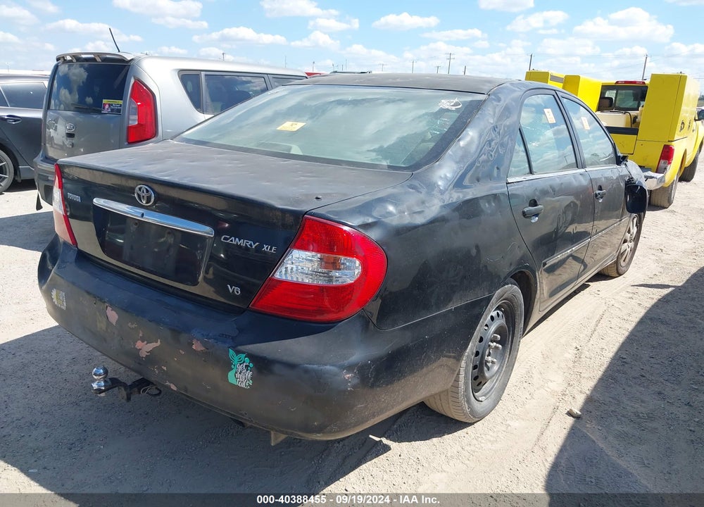2004 TOYOTA CAMRY XLE V6 VIN: 4T1BF30K54U078696