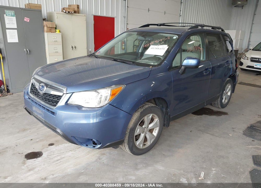 2016 SUBARU FORESTER 2.5I PREMIUM VIN: JF2SJADC0GH501449
