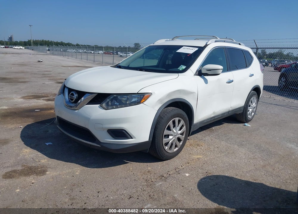 2016 NISSAN ROGUE S VIN: 5N1AT2MT9GC918913