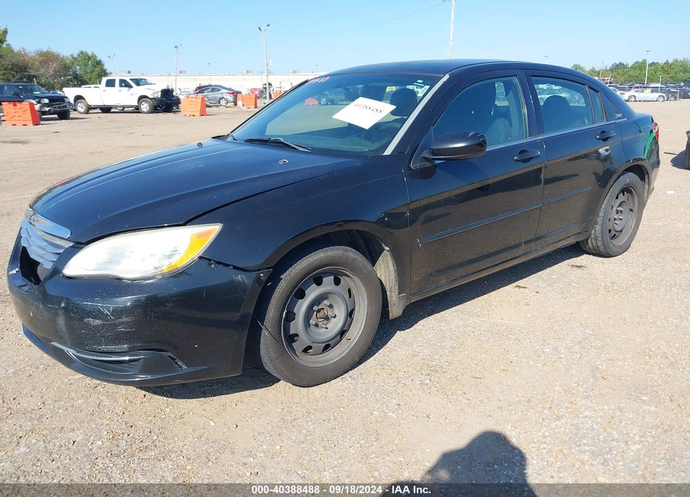 2012 CHRYSLER 200 LX VIN: 1C3CCBAB1CN201580