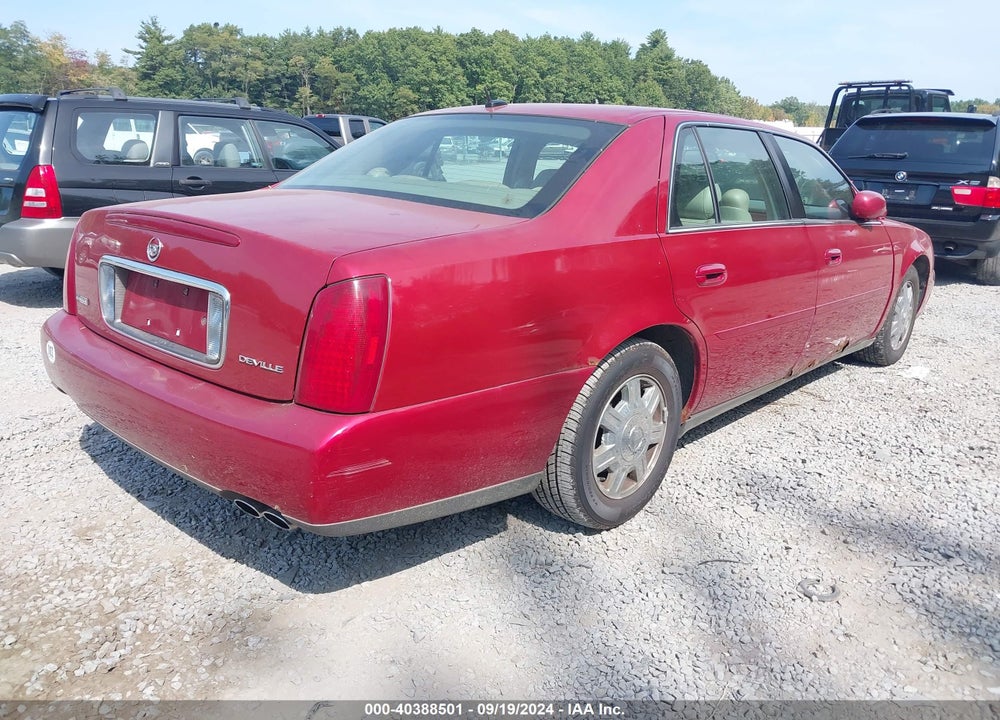 2005 CADILLAC DEVILLE VIN: 1G6KD54Y45U226331