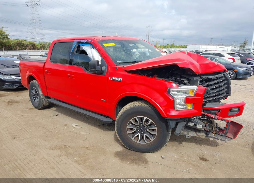 2016 FORD F-150 XLT VIN: 1FTEW1CP0GKF17770