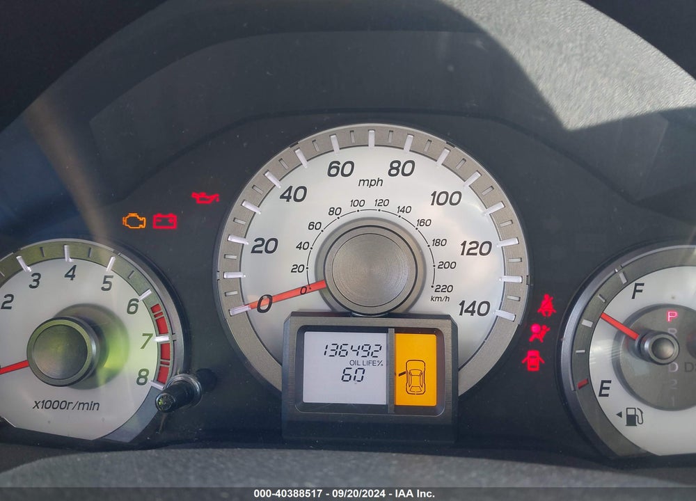 2013 HONDA PILOT LX VIN: 5FNYF4H23DB059923