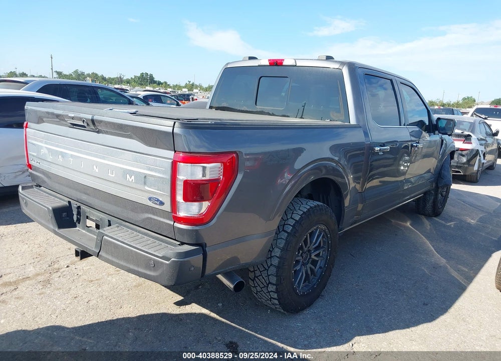 2021 FORD F-150 PLATINUM VIN: 1FTFW1ED2MFC87466