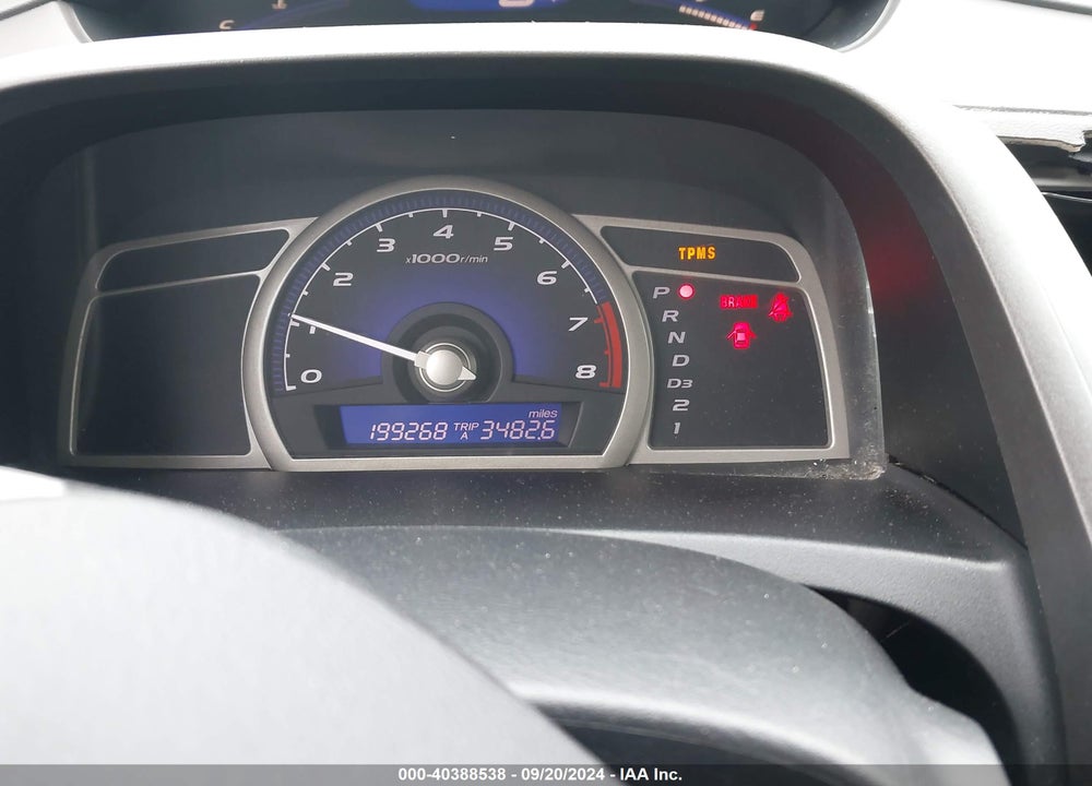 2010 HONDA CIVIC LX VIN: 2HGFA1F56AH578182