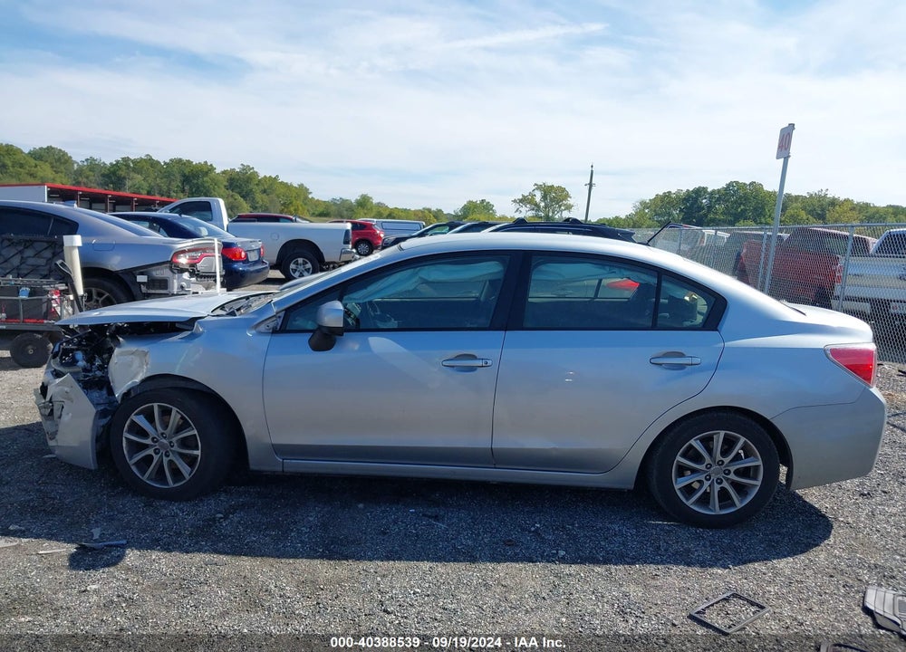 2014 SUBARU IMPREZA 2.0I PREMIUM VIN: JF1GJAC60EH026176