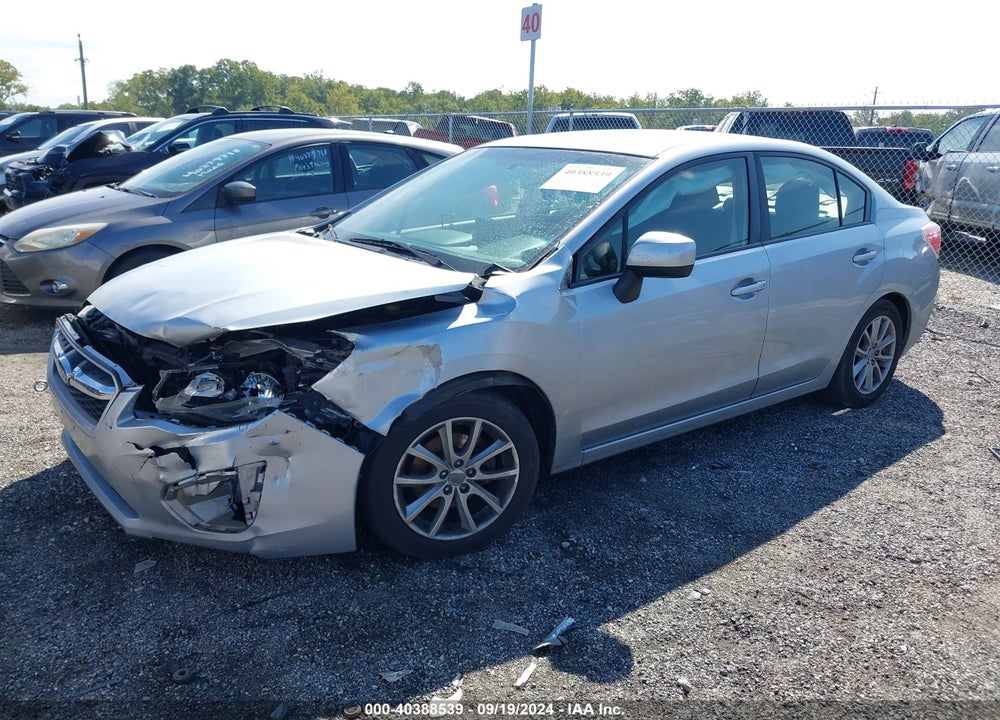 2014 SUBARU IMPREZA 2.0I PREMIUM VIN: JF1GJAC60EH026176