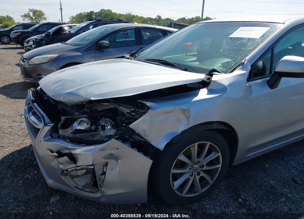 2014 SUBARU IMPREZA 2.0I PREMIUM VIN: JF1GJAC60EH026176