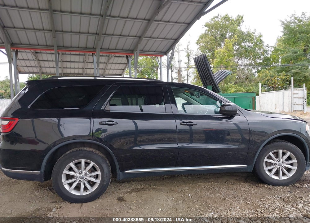 2015 DODGE DURANGO SXT VIN: 1C4RDJAG9FC177361