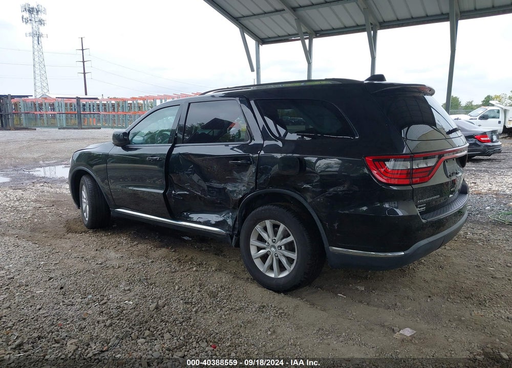 2015 DODGE DURANGO SXT VIN: 1C4RDJAG9FC177361