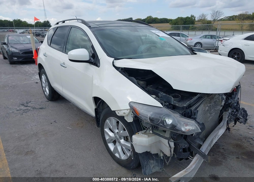 2014 NISSAN MURANO SL VIN: JN8AZ1MWXEW525736