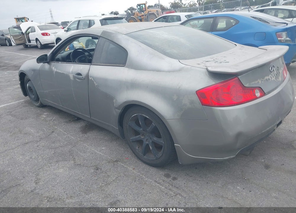 2005 INFINITI G35 VIN: JNKCV54E75M427689