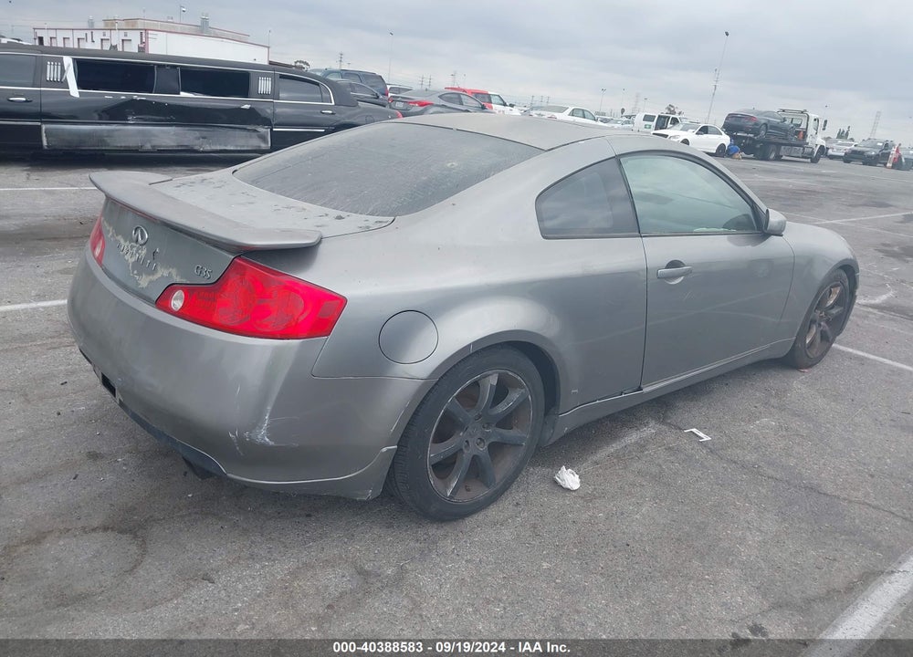 2005 INFINITI G35 VIN: JNKCV54E75M427689