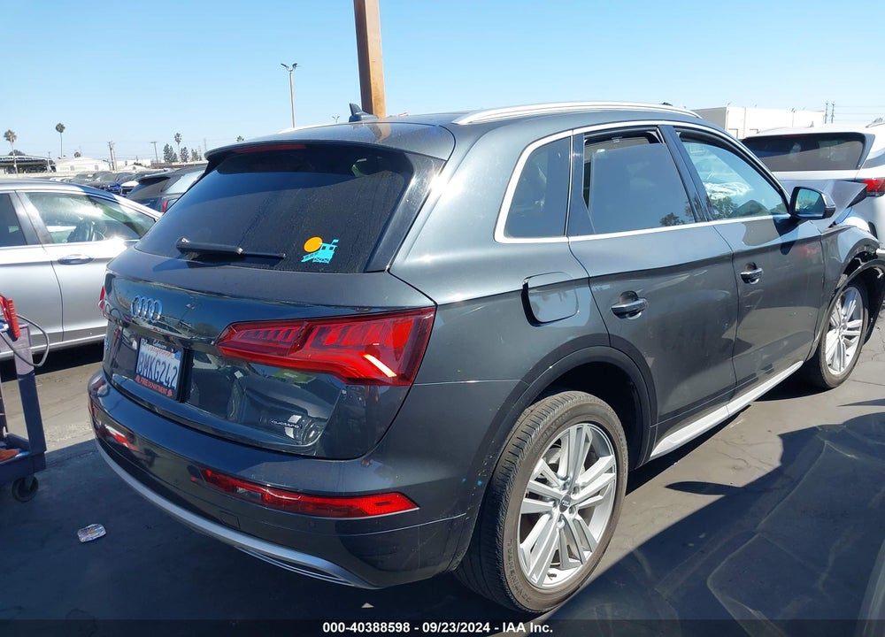 2019 AUDI Q5 45 PREMIUM VIN: WA1BNAFY5K2141080
