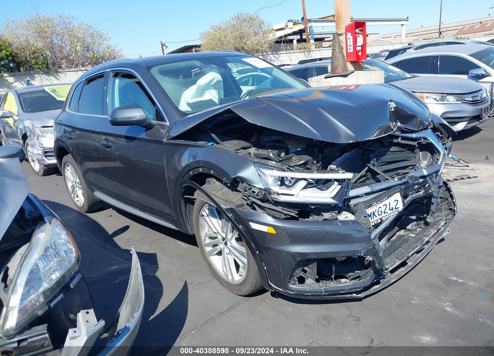 2019 AUDI Q5 45 PREMIUM VIN: WA1BNAFY5K2141080