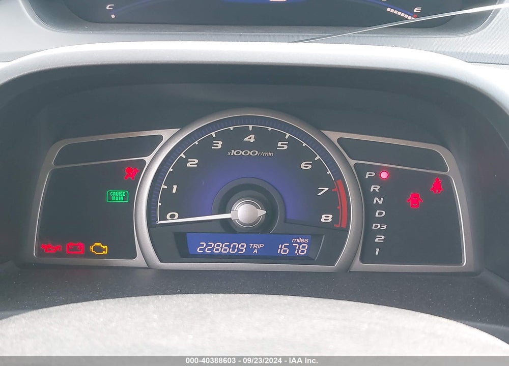 2009 HONDA CIVIC EX VIN: 2HGFA16819H317810